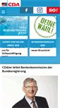 Mobile Screenshot of cda-bund.de